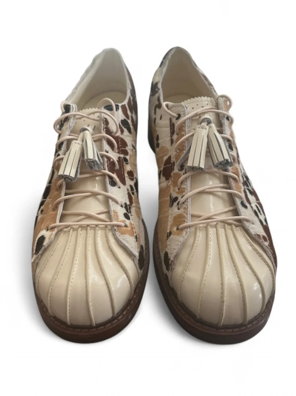 CLOT x adidas Superstar Cow Print Dress Shoe by Edison Chen Size US Men 9.5